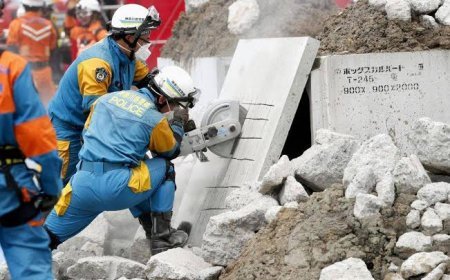 जापान में लगे रिक्टर स्केल 6.1 पर भूकंप के तेज झटके,