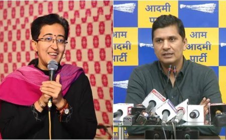 दिल्ली सरकार में मंत्री बने आतिशी और सौरभ भारद्वाज