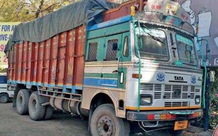 दूसरी बार पुलिस चौकी से चोरी हो गया ट्रक