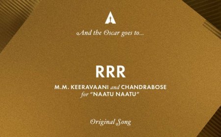RRR के नाटू नाटू गाने ने जीता ऑस्कर अवॉर्ड, मिला बेस्ट ऑरिजिनल सॉन्ग खिताब