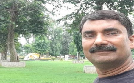 सूर्य नमस्कार करते टीचर की थमी सांस..