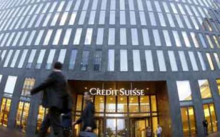 क्रेडिट सुइस ग्रुप एजी के शेयर में आज बड़ी गिरावट