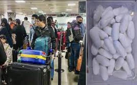 11 करोड़ की कोकीन को स्मग्लर पेट के अंदर  छिपाकर दुबई जा रहा था