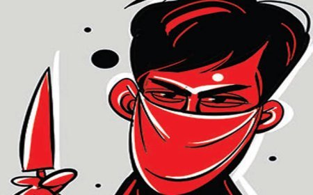 पत्नी और दुधमुंही बच्ची की कुल्हाड़ी से काटकर ली जान