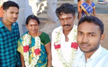 बेटों ने कराई विधवा मां की शादी