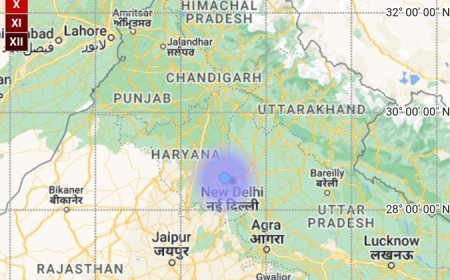 दिल्ली और उसके आसपास के इलाकों में फिर भूकंप के झटके