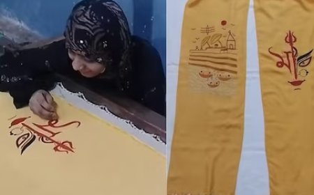 मुस्लिम महिलाओं के हाथों से बने इस खास अंगवस्त्र से होगा पीएम मोदी का स्वागत