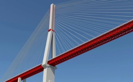 भारतीय रेल का पहला केबल ब्रिज, बड़े विस्फोट को सहने की क्षमता