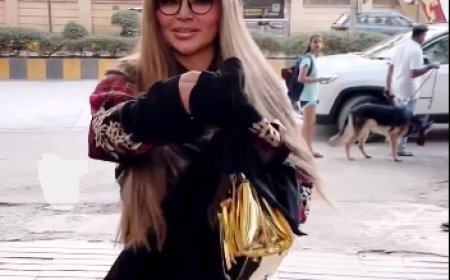 बुर्का पहन रोजा खोलने पहुंचीं राखी सावंत