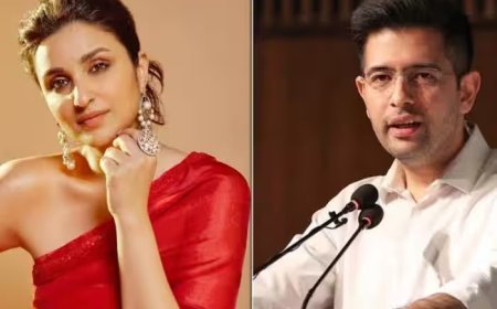 राघव चड्ढा और एक्ट्रेस परिणीति चोपड़ा को AAP सांसद संजीव अरोड़ा ने दी बधाई