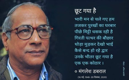 कविता मंगलेश डबराल