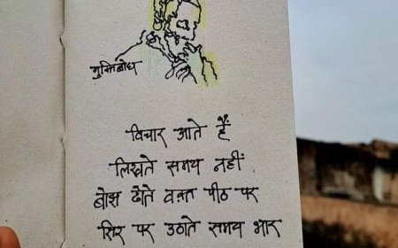 कविता (विचार आते हैं-मुक्तिबोध)