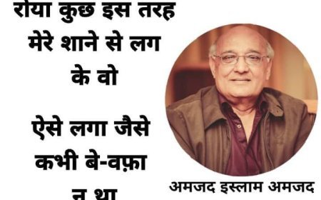 शेर (रोया कुछ इस तरह)