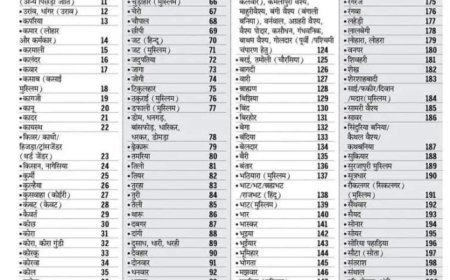 जातीय जनगणना कोड