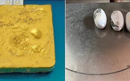 प्राइवेट पार्ट में छिपाकर लाया था 38 लाख का सोना