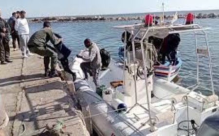 अफ्रीका से भूमध्य सागर को पार कर यूरोप जा रही नौका डूबी