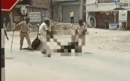 बंगाल में लड़की का शव पुलिस ने सड़क पर घसीटा, पूरी टीम पर ग्रामीणों ने पत्थर फेंके