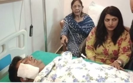 लोटस इंस्टीट्यूट ऑफ मैनेजमेंट कॉलेज के प्रबंधक को छात्र ने मारी गोली, हालत गंभीर, अस्पताल में भर्ती