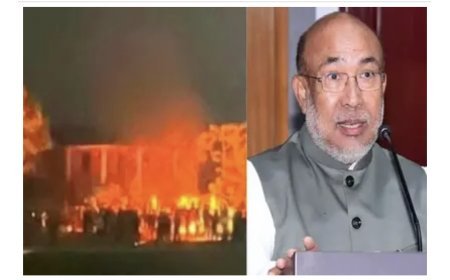 मणिपुर में CM के प्रोग्राम से पहले क्यों भड़की हिंसा? आगजनी-तोड़फोड़ के बाद धारा 144 लागू, इंटरनेट बंद