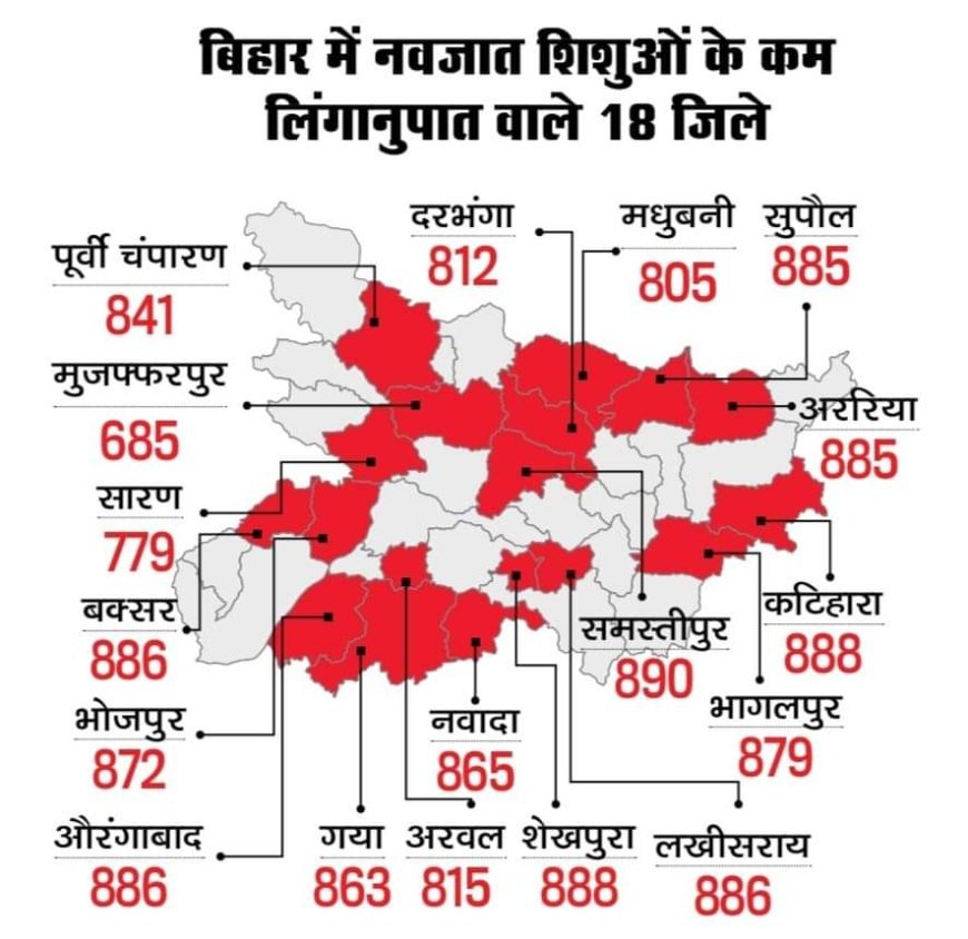 बिहार में तेजी से बदलता लिंग अनुपात