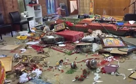ऑस्ट्रेलिया में निशाने पर हिंदू मंदिर, सिडनी में की गई तोड़फोड़