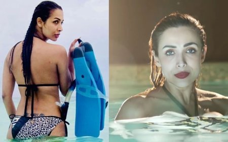 असली उम्र विवाद के बीच Malaika Arora की बोल्ड तस्वीरें वायरल