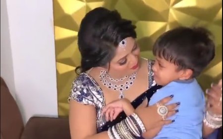 ब्यूटी पार्लर में महिला का बदला ऐसा लुक, खुद का बच्चा भी देखकर रोने लगा