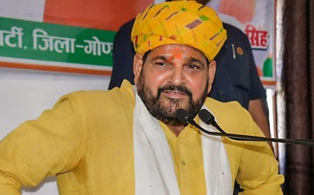 'गुस्से में आरोप लगाया', बृजभूषण के खिलाफ बयान से पलटी नाबालिग पहलवान