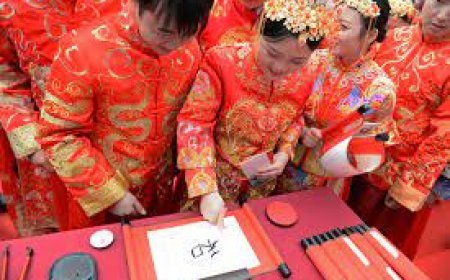 चीन में शादियों में रिकॉर्ड गिरावट