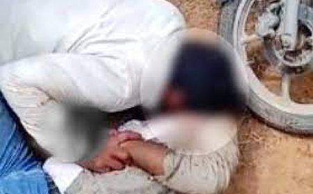 पत्नी से अवैध संबंध के शक में पति ने व्यक्ति का गला काटा, और खून पी गया