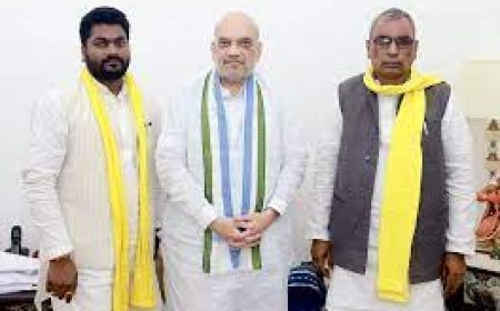 ओमप्रकाश राजभर की पार्टी सुभासपा एनडीए में शामिल