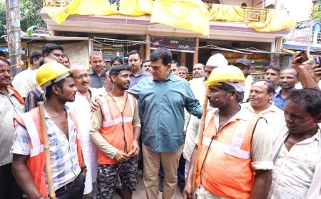 नगर विकास मंत्री ने देवाशरीफ, फतेहपुर, रामनगर नगर पंचायतों की साफ-सफाई,  जलभराव, जनसुविधाओं का किया औचक निरीक्षण