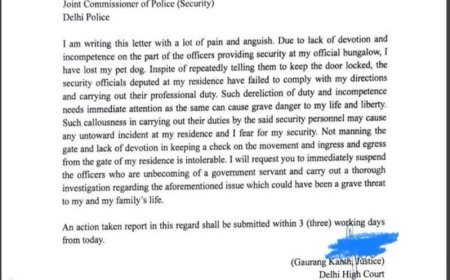 अपने पालतू कुत्ते की मौत पर भड़के हाईकोर्ट के जज