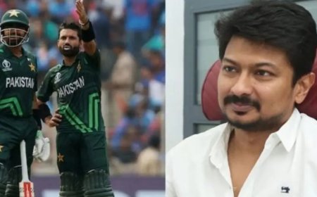 पाकिस्तानी खिलाड़ी के आउट होने पर लगे ‘जय श्री राम’ के नारे, उदयनिधि ने नाराजगी जाहिर की